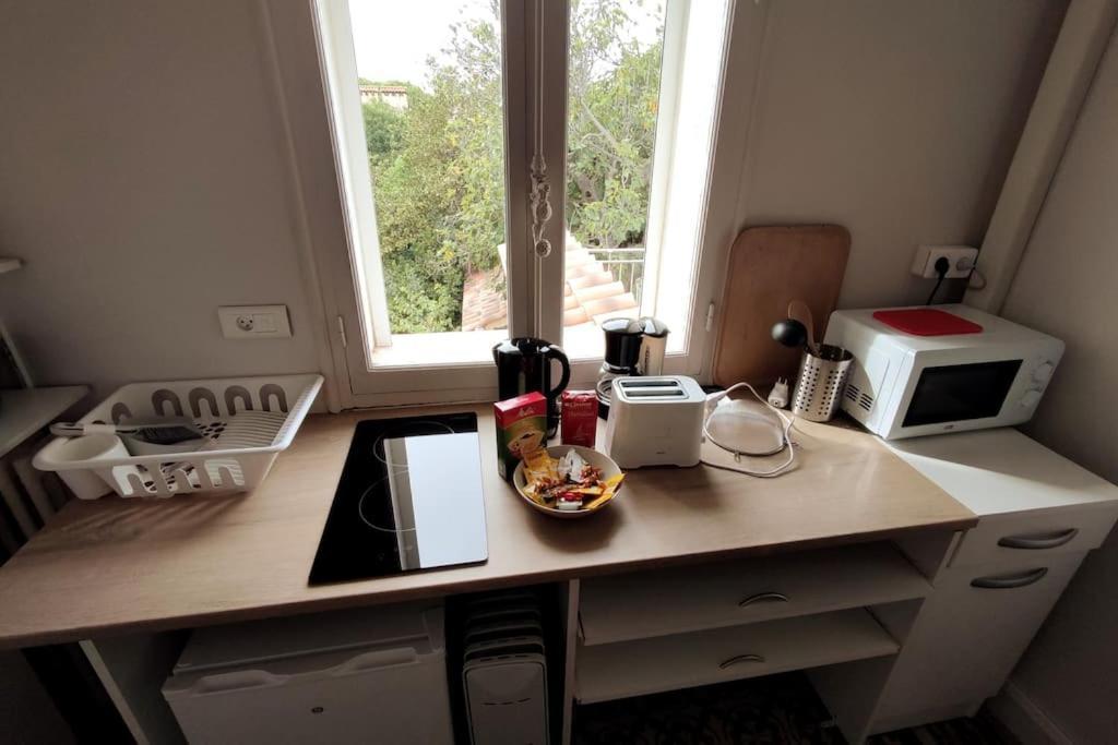 Le Jasmin Airconditioned Studio With Swimming Pool Marselha Exterior foto